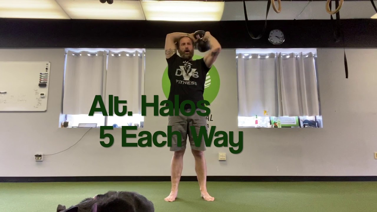 Home Workout #73: Palm Press, Hot Potato, Halos