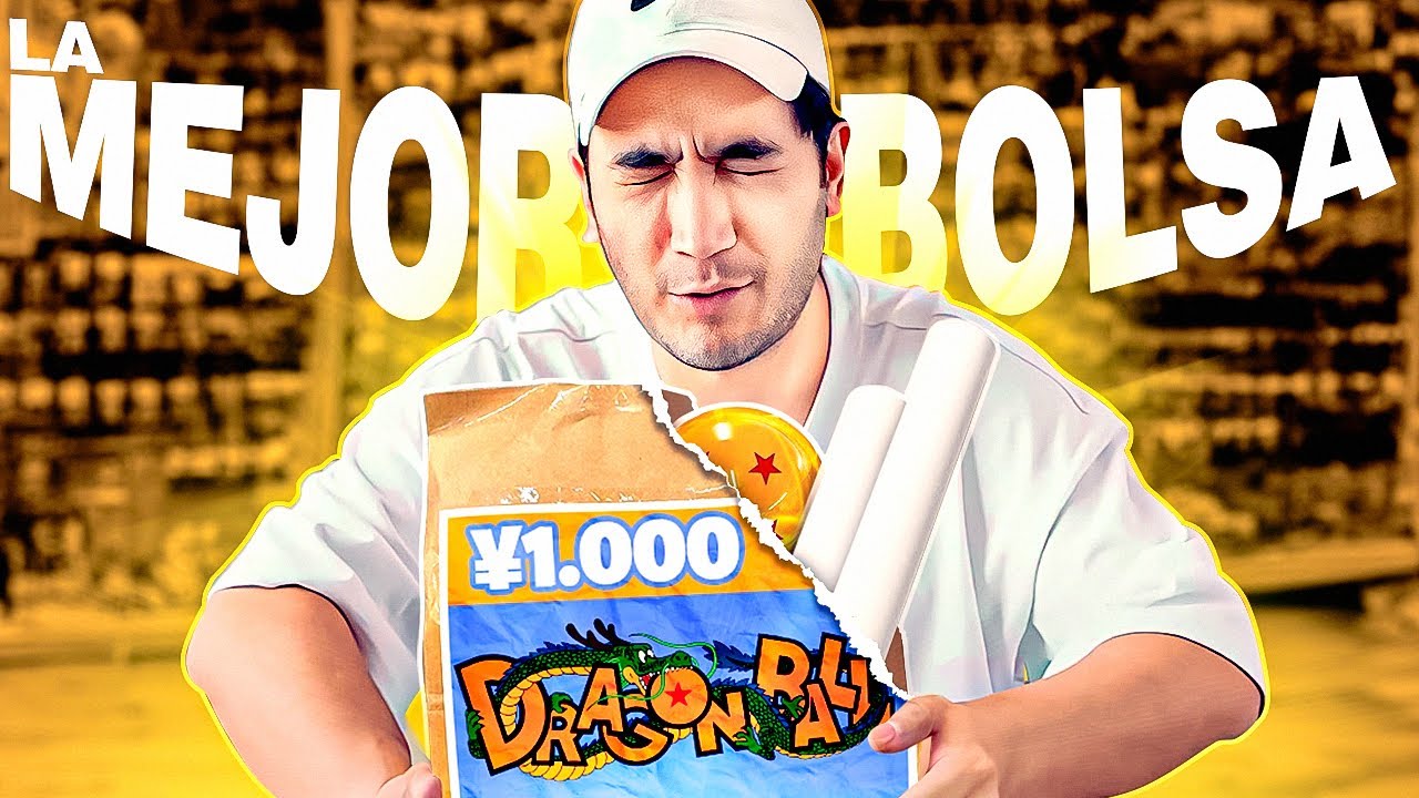 Mi MEJOR INVERSION en una BOLSA SORPRESA de DRAGON BALL hasta ahora..