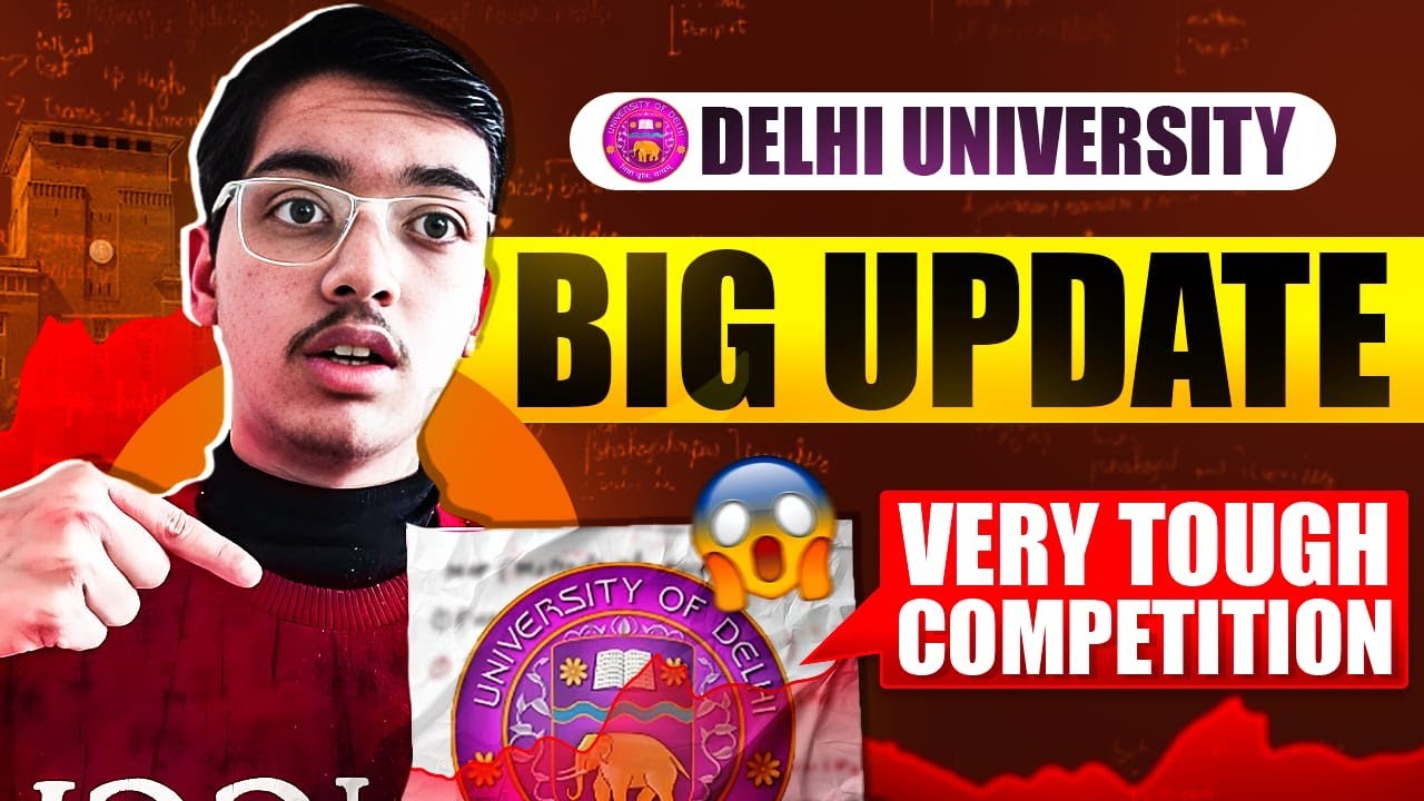 DU BIG UPDATE🔥I TOUGH COMPETITION in DELHI UNIVERSITY I #cuet2024