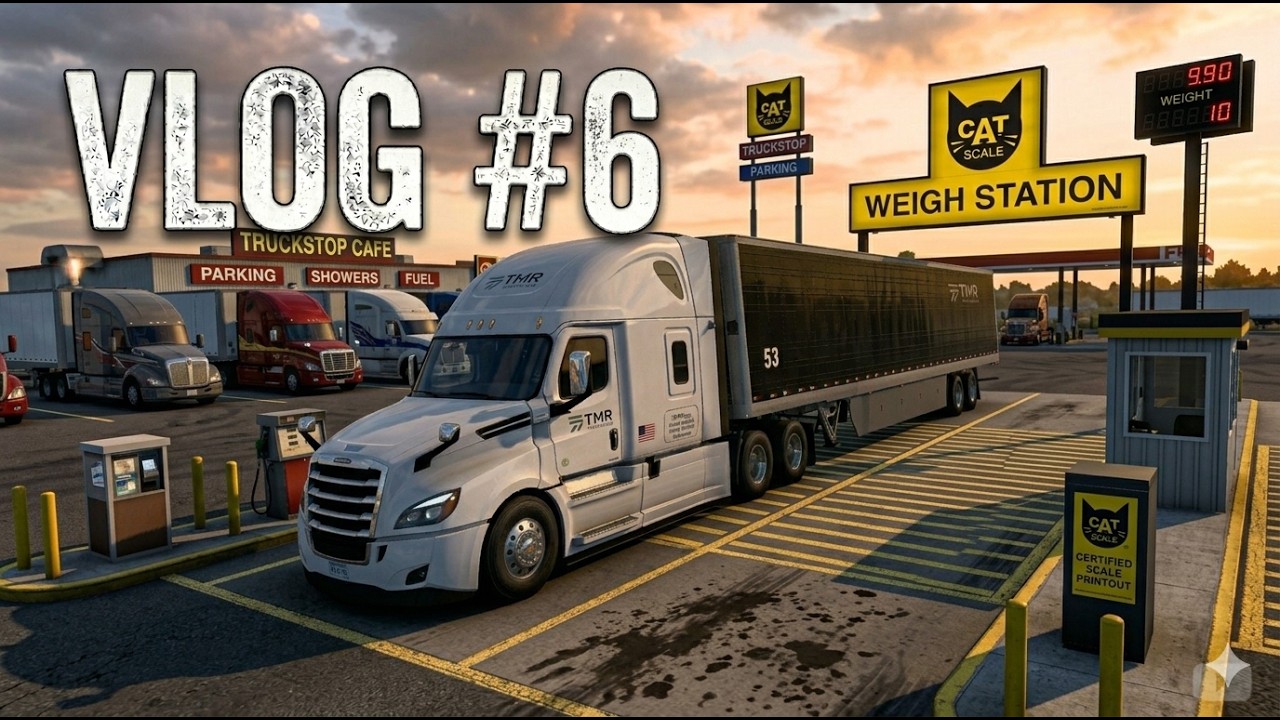 Vlog #6: January 8th | American Truck Simulator Roleplay