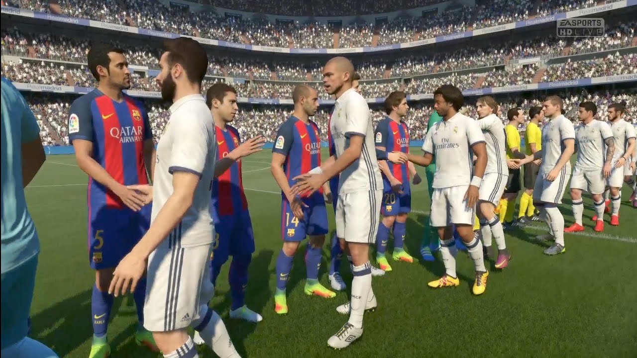 FIFA 17 - Real Madrid vs.  Barcelona | xbox X/S gameplay