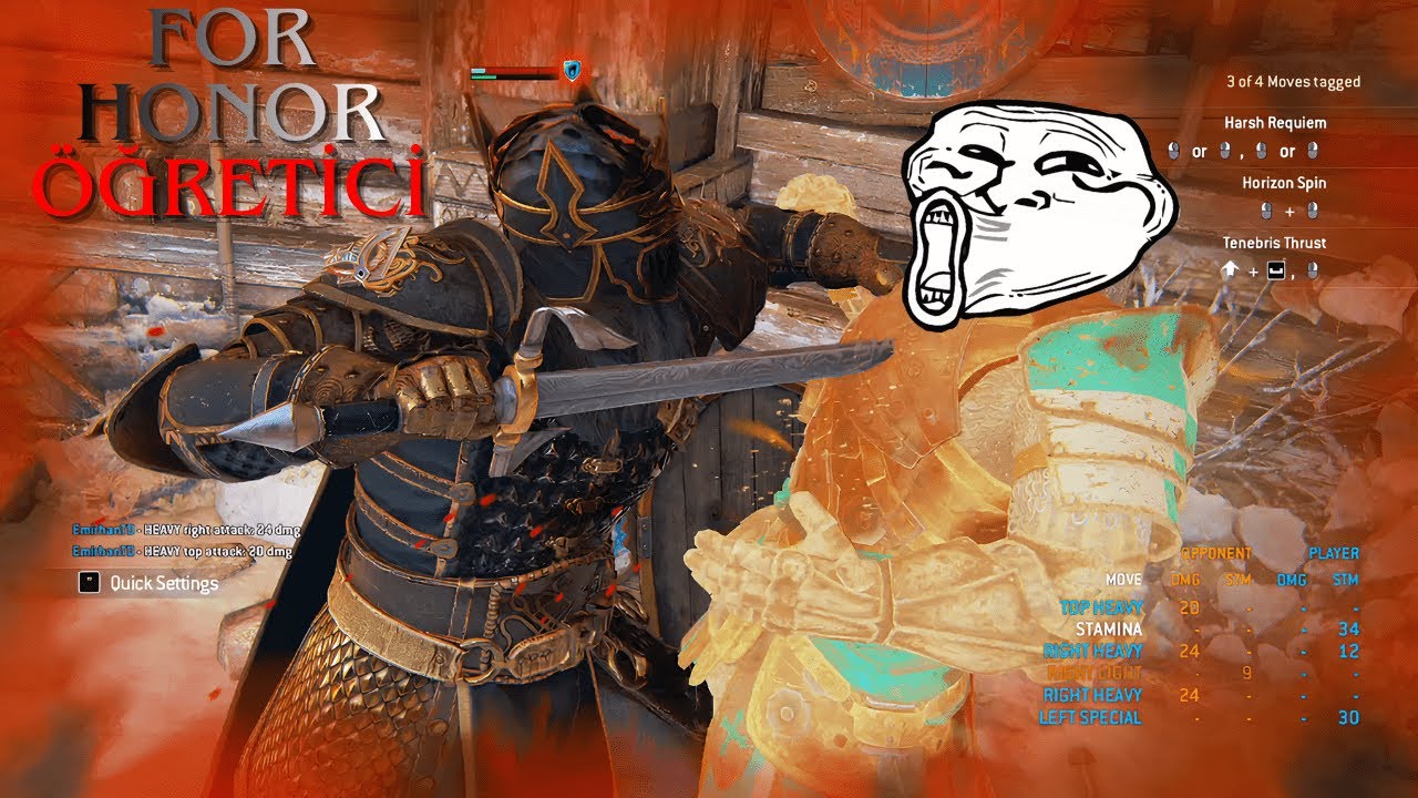 FOR HONOR ÖĞRETİCİ | DOMINION VE TRAINING