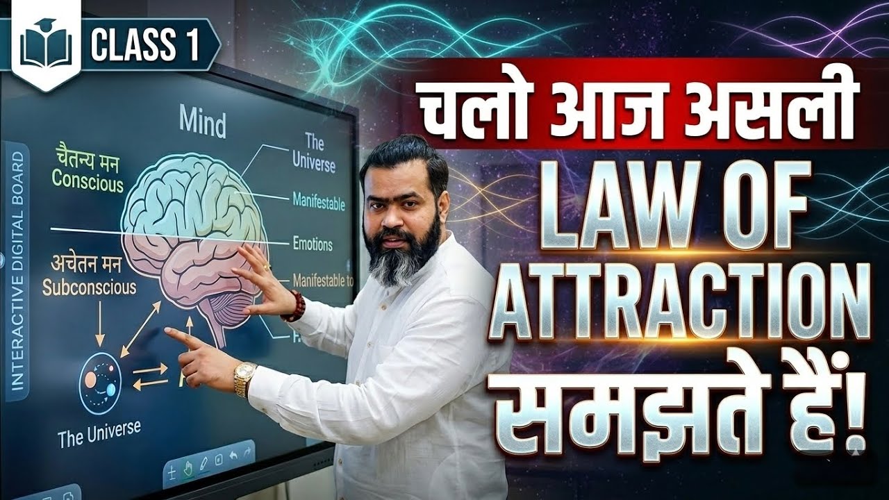 Law of Attraction FREE Course 2026 [Class 1] ( Manifest Anything You Want! )