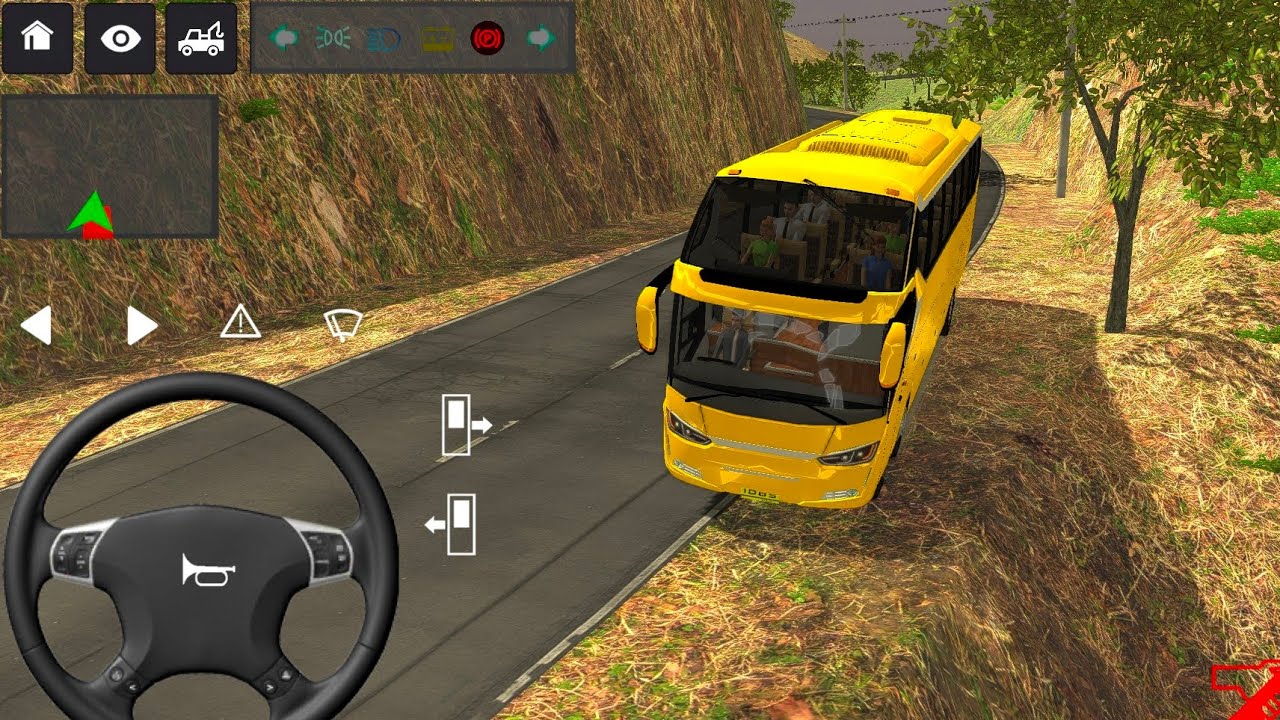 😍Bus Simulator: 3D Bus Games:Bus Simulator ll🔥 new euro coach ll NEW BUS SIMULATOR INDONESIA  #games