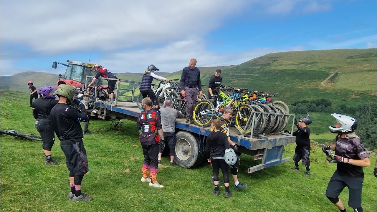 Berwyn Bike Park.. What A Little Gem. They Also Got The Lancaster Bomber Out For Us 😉