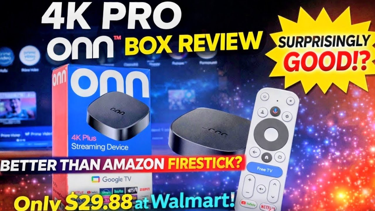 This $29.88 ONN 4K Pro Box SHOCKED Me (Firestick Killer?)