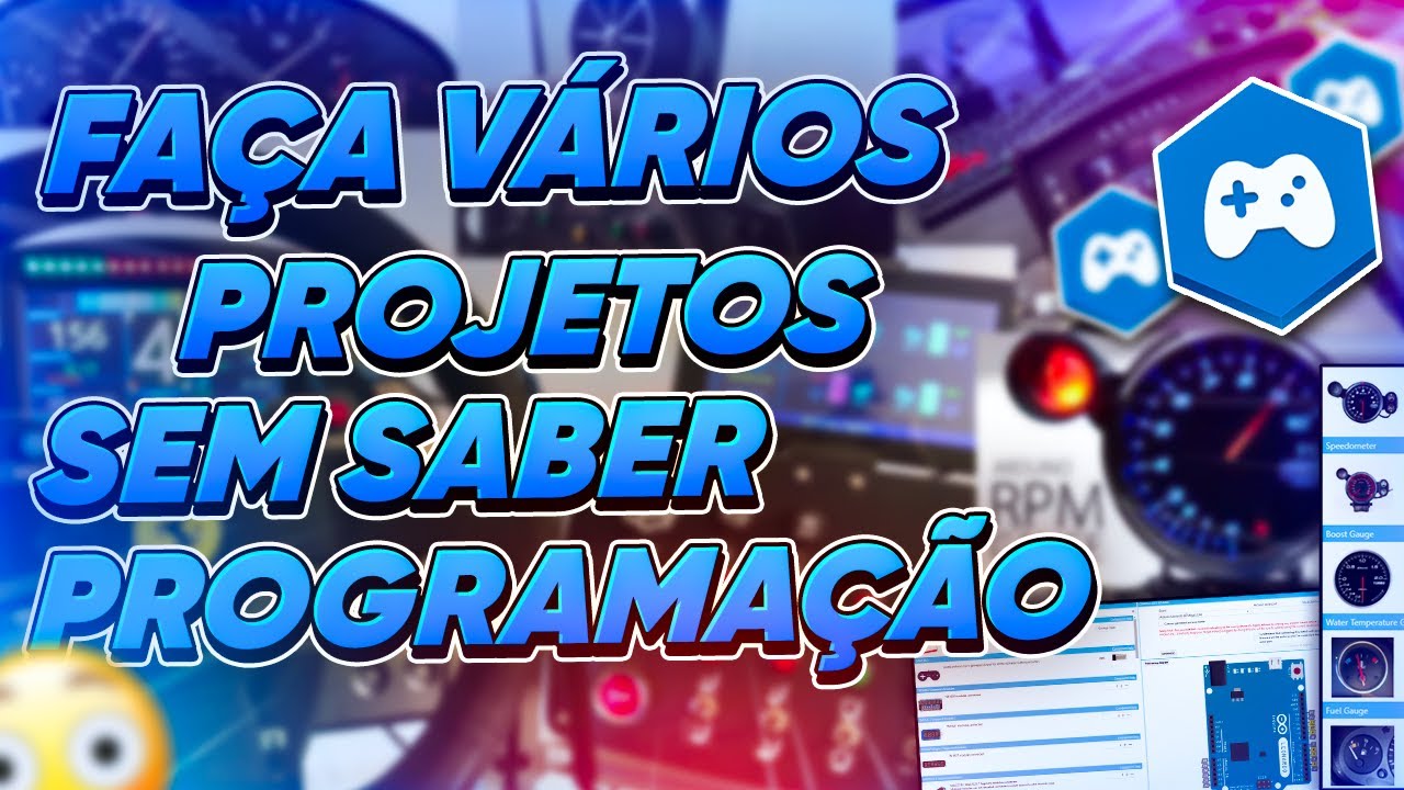 COM ESSE SOFTWARE VOCÊ FAZ VÁRIOS PROJETOS SEM PRECISAR SABER PROGRAMAÇÃO | SIMHUB