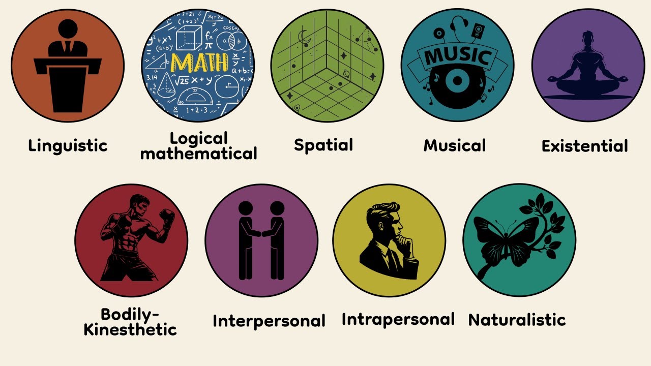 Объяснение каждого типа интеллекта