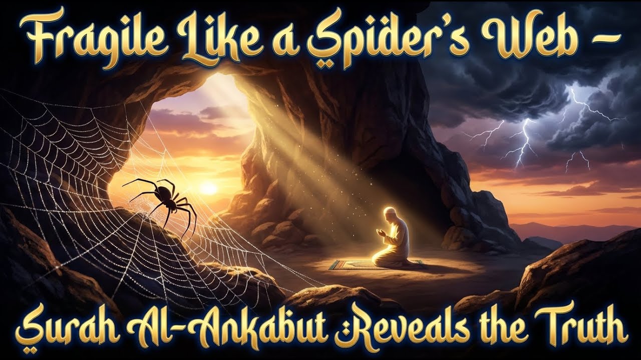 The Spider and the Cave | Surah Al-Ankabut Story & Life Lessons from Quran