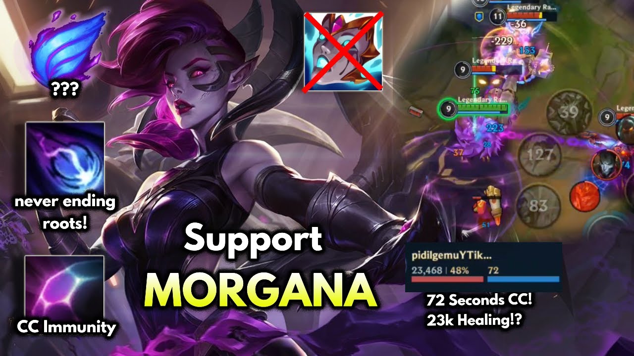 Support MORGANA!? Pake Build Utility Lah! Durasi CC Sampai 72 Detik!