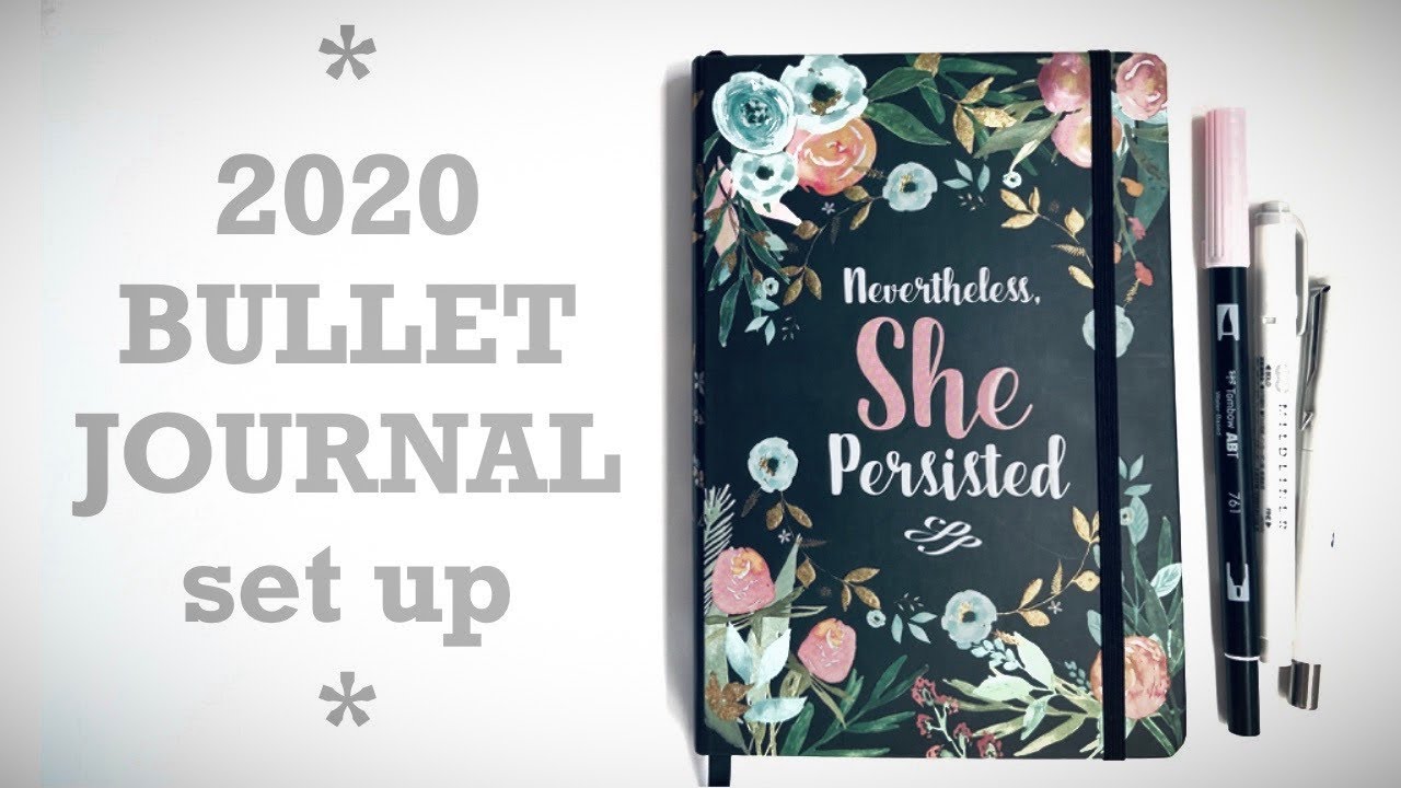 2020 Bullet Journal Set Up
