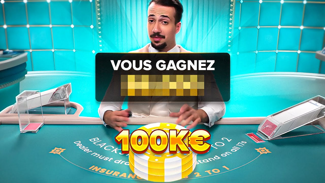 LE BRAQUAGE ULTIME : JE GAGNE PLUS DE 6 CHIFFRES DANS CETTE SESSION DE BLACKJACK ! 🤯