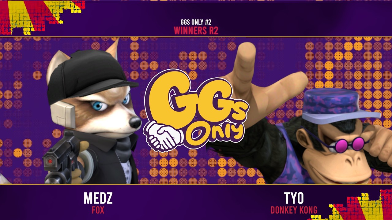 GGS Only #2: Medz (DK/Mario/Fox) vs Tyo (Donkey Kong) Winners R2