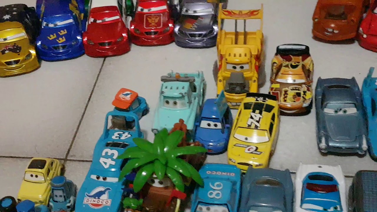 La mia collezione di macchinette di cars 1 2 3