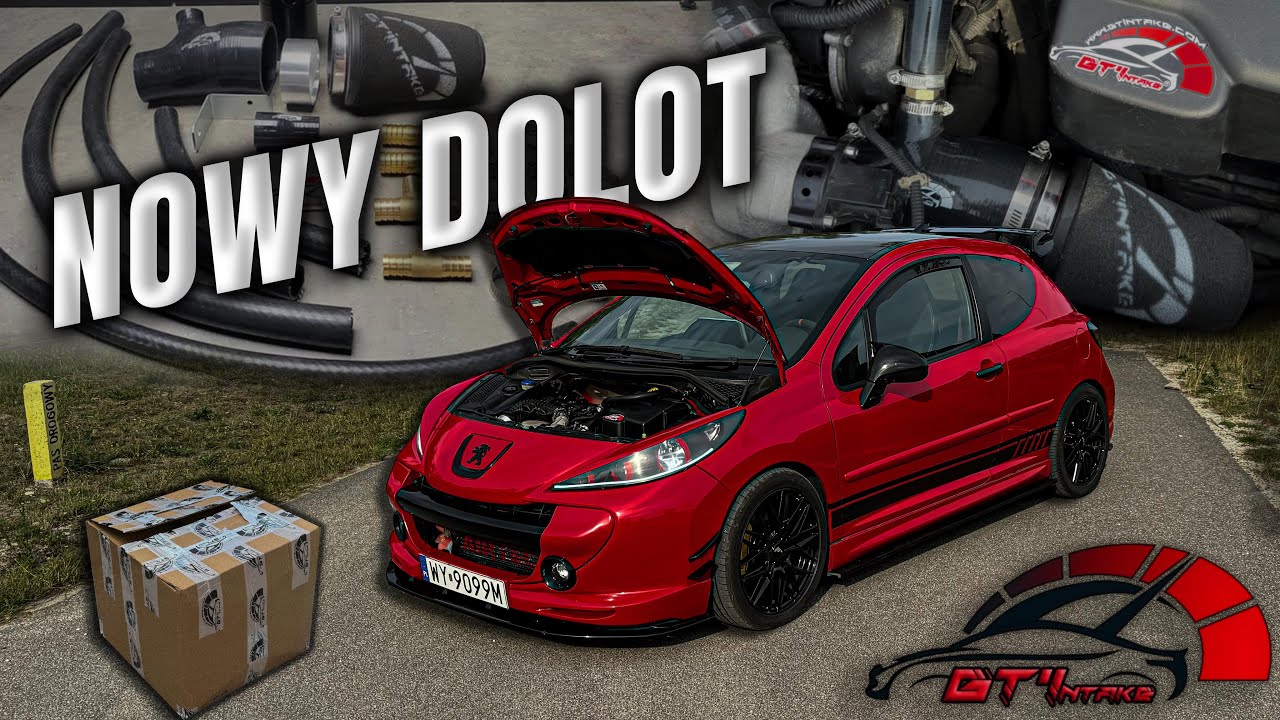Nowy dolot w Peugeocie 207RC * GT'intake