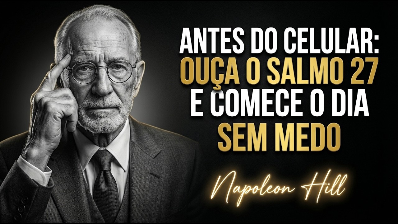 A Manhã Decide Seu Destino: o SALMO 27 Como “Chave” da Transformação | Napoleon Hill