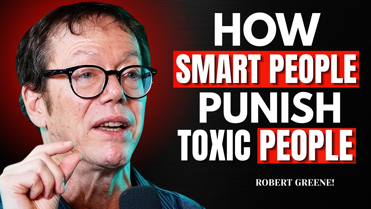 THE SMARTEST WAY TO DEAL WITH TOXIC PEOPLE | Robert Greene Motivational Speech