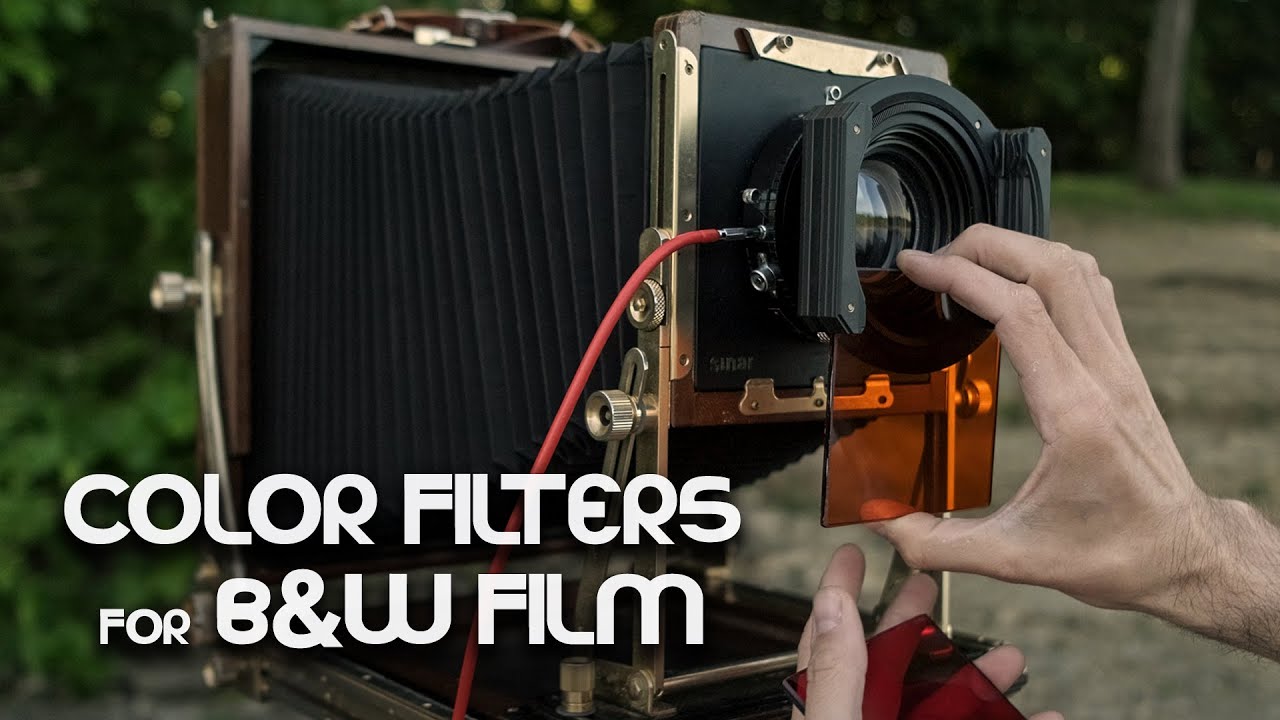 Color Filters for B&W Film Photography - Large Format Friday