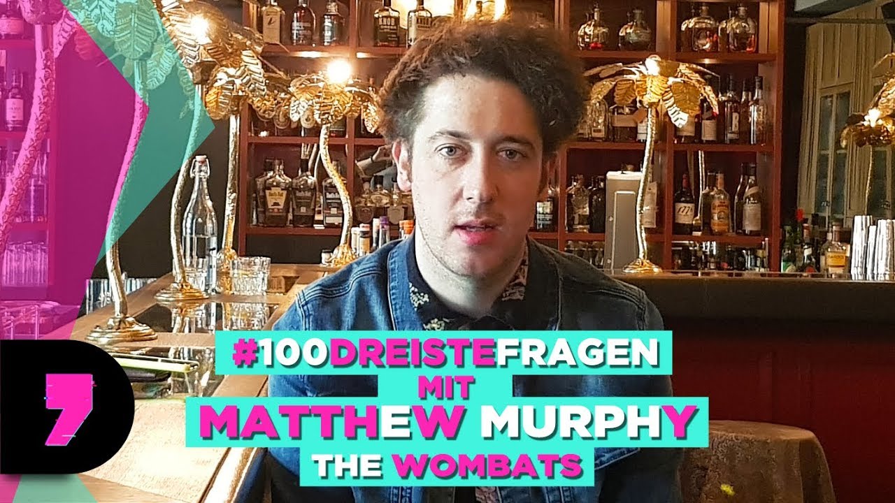 Murph (The Wombats) #100dreisteFragen: What makes you jealous?