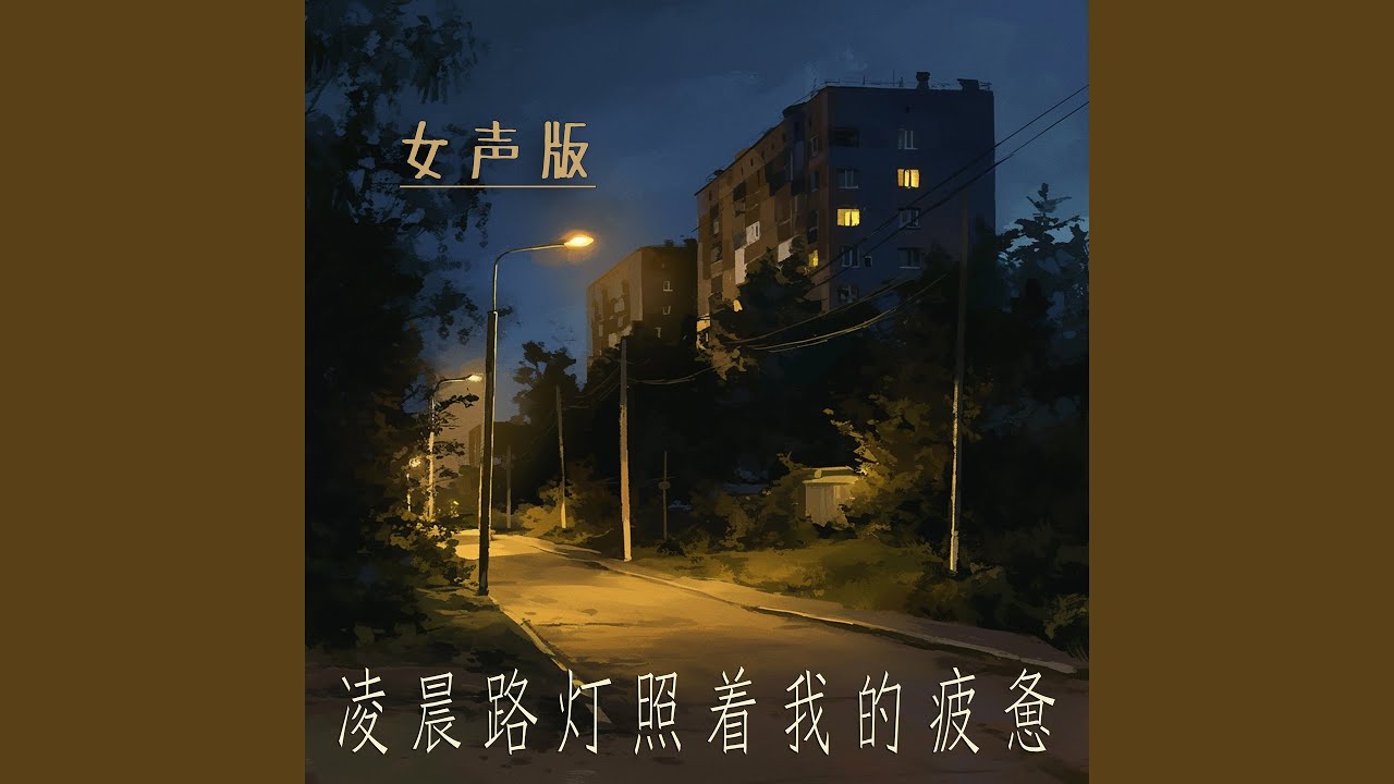 凌晨路灯照着我的疲惫 (女声版)