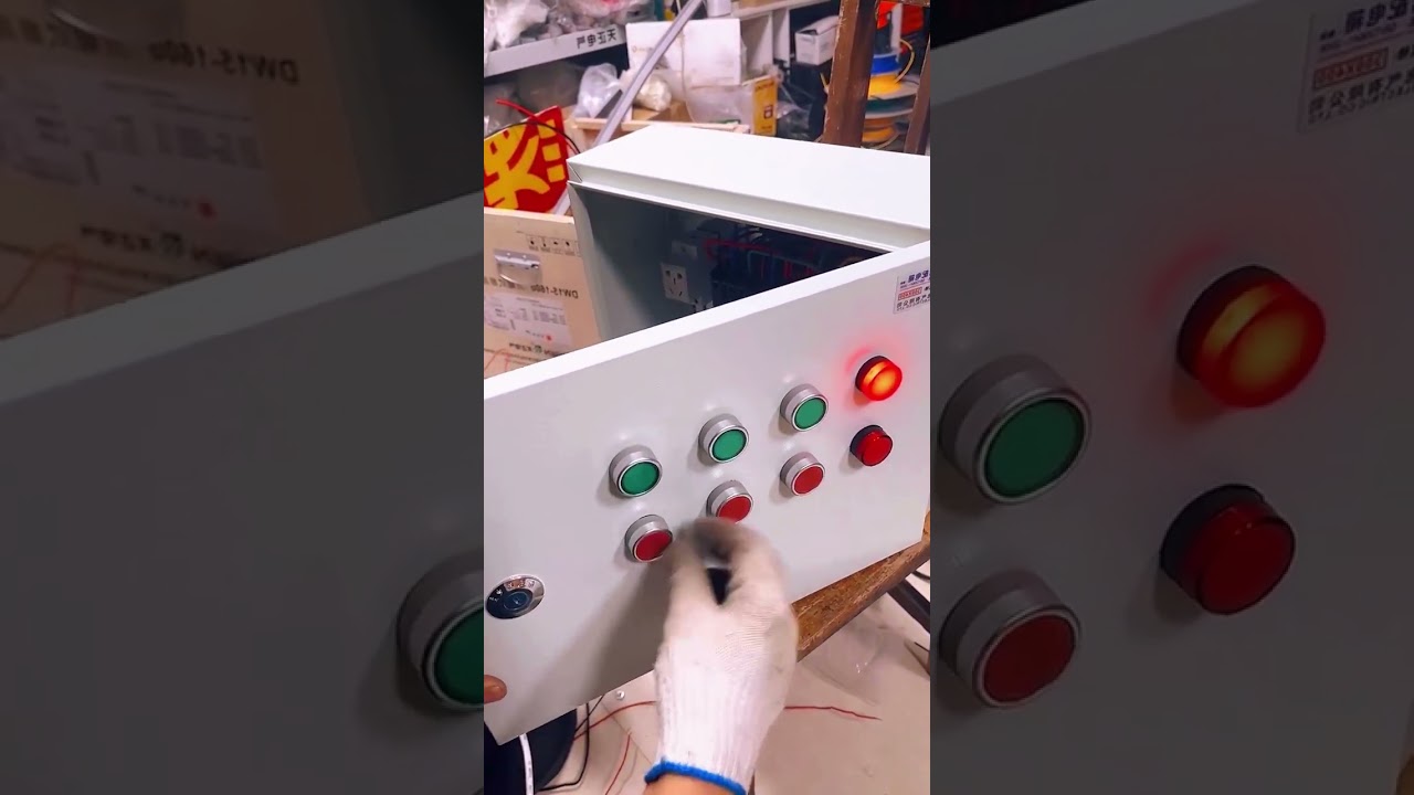 Power distribution box installation- Good tools and machinery make work easy