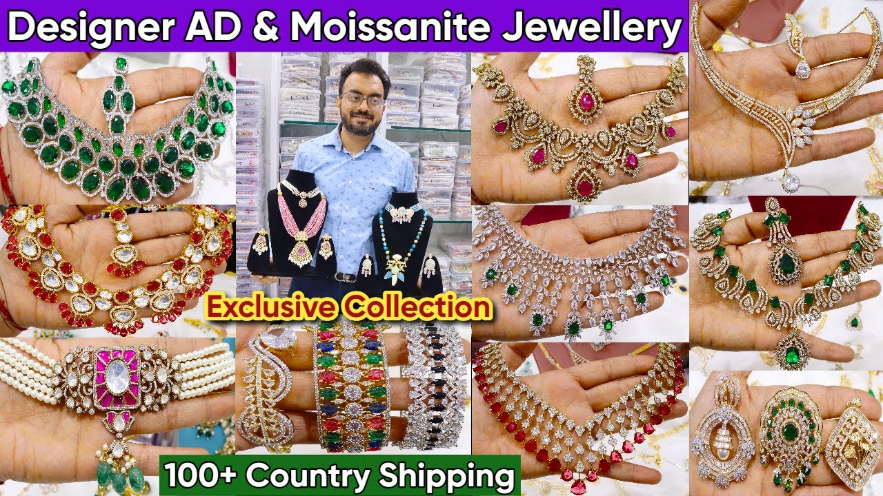 Exclusive Premium AD, Moissanite & Kundan Jewellery Collection 2025 | Designer Bridal Jewellery