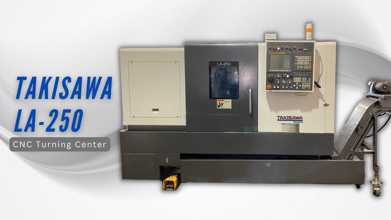 TAKISAWA LA-250 CNC TURNING CENTER SKU 2181- MachineStation