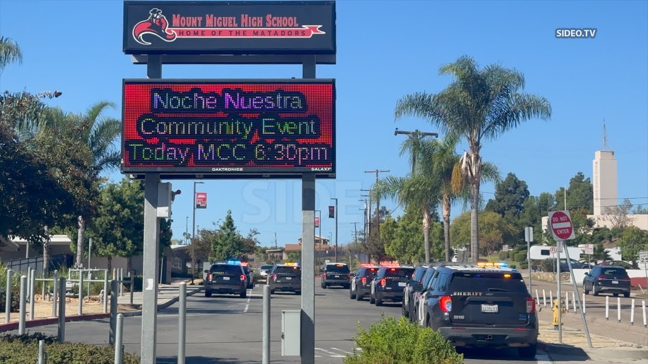 Mount Miguel High School Placed On Lockdown in Spring Valley