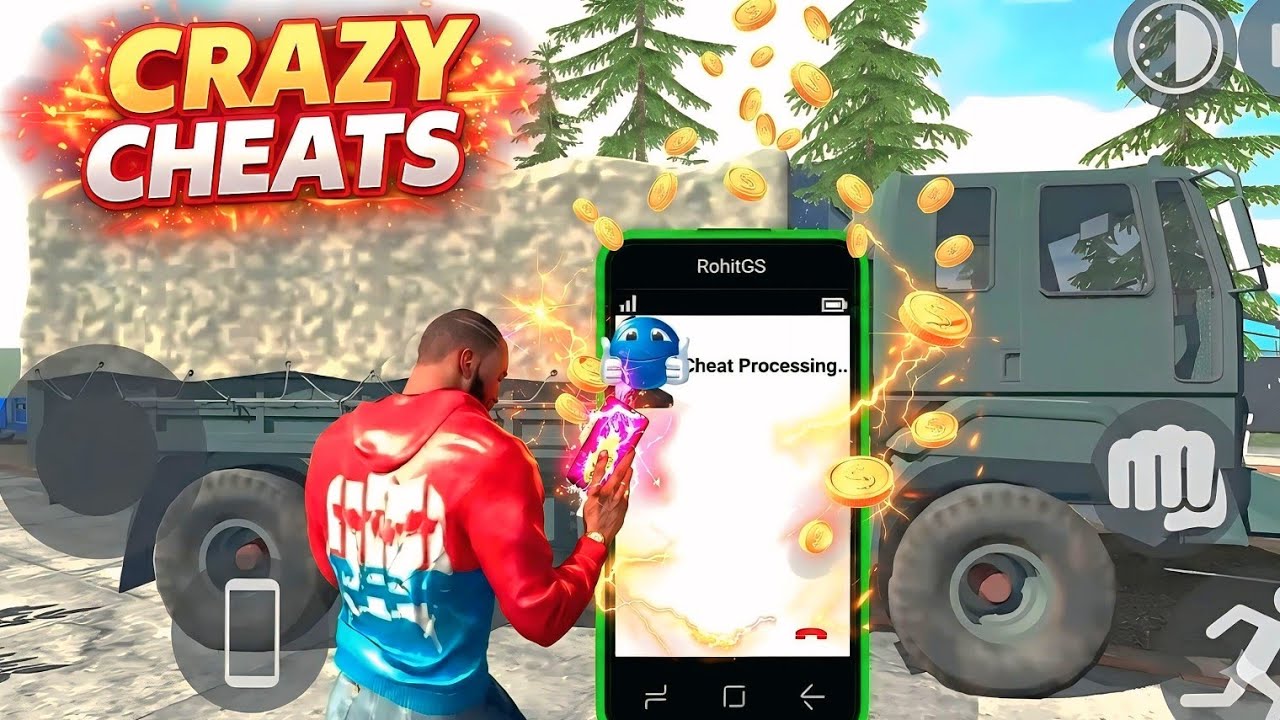 Army Tank Cheat Code in Indian Bike Driving 3D 🚀 | Crazy Secret Code 