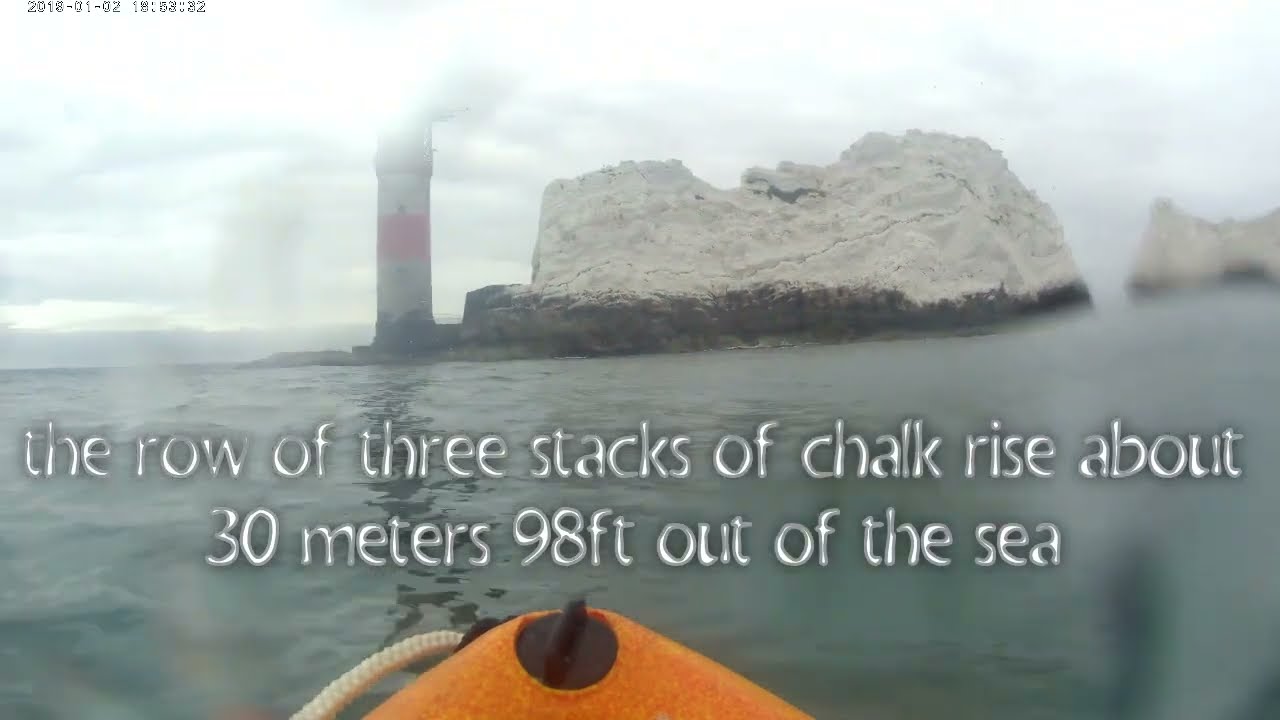 Alum Bay and The Needles kayak adventure 051019