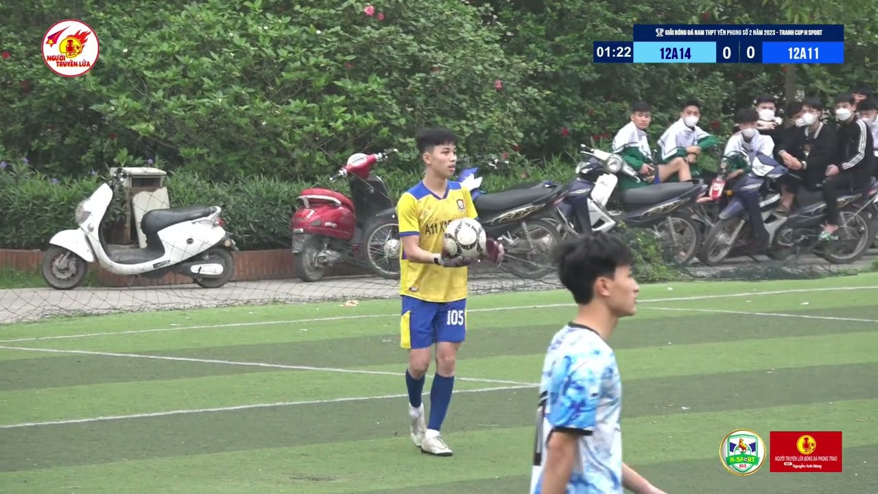 🎥 CHUNG KẾT: LỚP 12A14 ⚔️ LỚP 12A11 | GIẢI BÓNG ĐÁ THPT YÊN PHONG SỐ 2 NĂM 2023 - TRANH CUP H SPORT