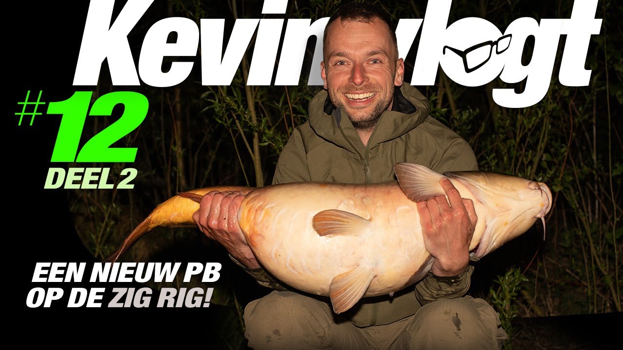 Karpervissen - Kevin Vlogt #12: Een nieuw PB op de ZIG RIG! - deel 2