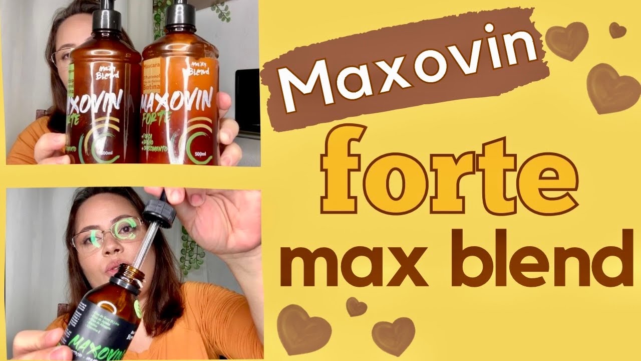 Resenha maxovin max blend #crescimentocapilar #ibella