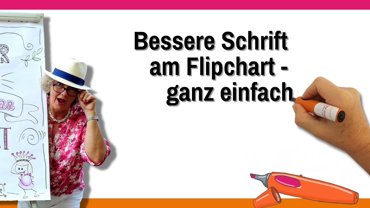 Flipchart gestalten - Tipps & Tutorials für lebendige Präsentation (2020)- Schreiben am FlipChart