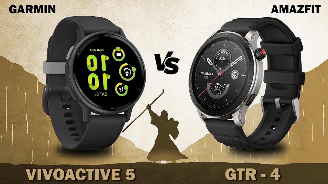 Amazfit GTR 4 VS Garmin vívoactive® 5