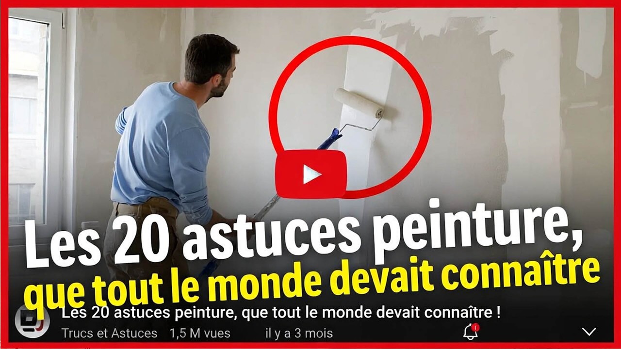 LES 20 R&Eacute;FLEXES DE PRO DE LA PEINTURE