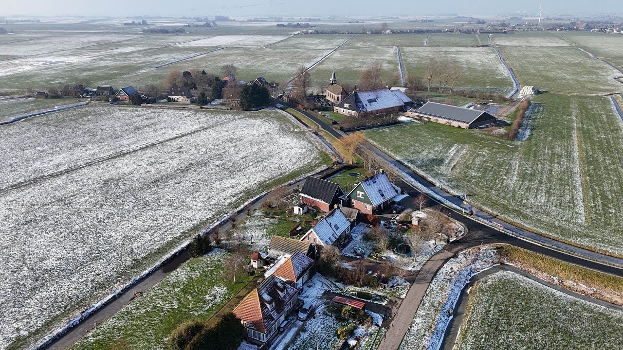Winterbeelden hieslum. 30 januari 2026.