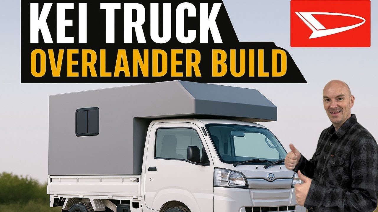 KEI Truck Camper Build | Japanese Kei Truck