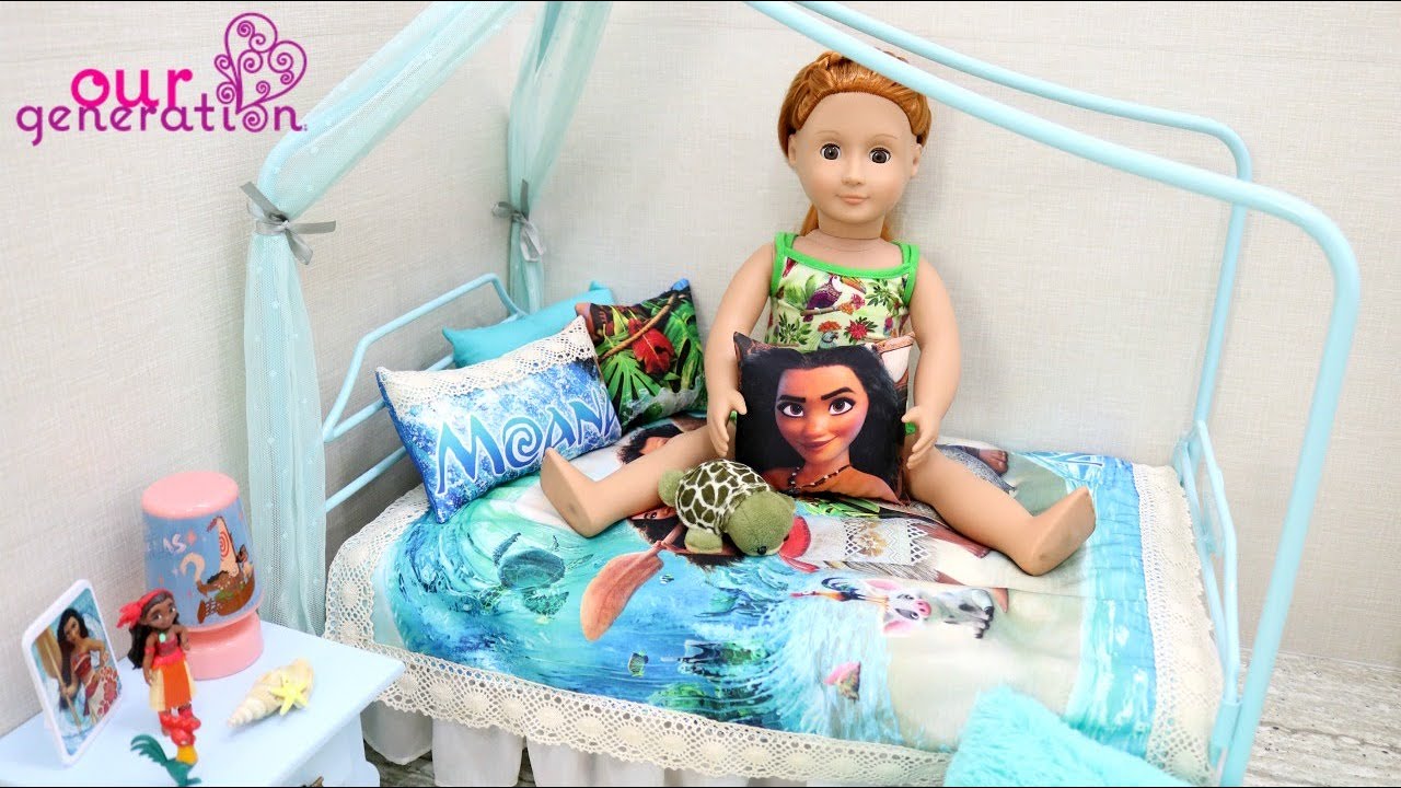 MOANA'S ROOM DECORATION OUR GENERATION DOLLS