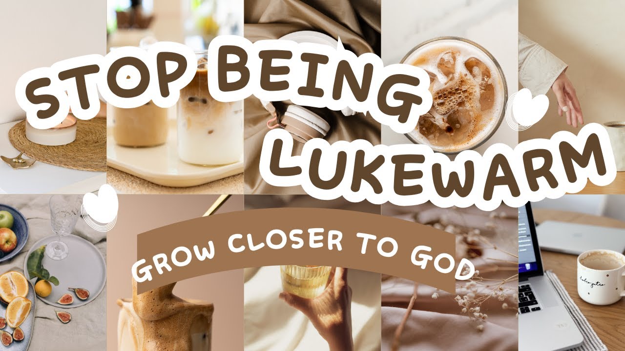 5 ways to STOP being a lukewarm Christian | leave your lukewarm era behind you!