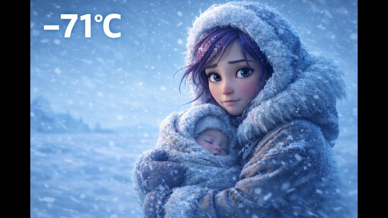 Rumi Protects Her Baby at −71°C | Extreme Arctic Survival