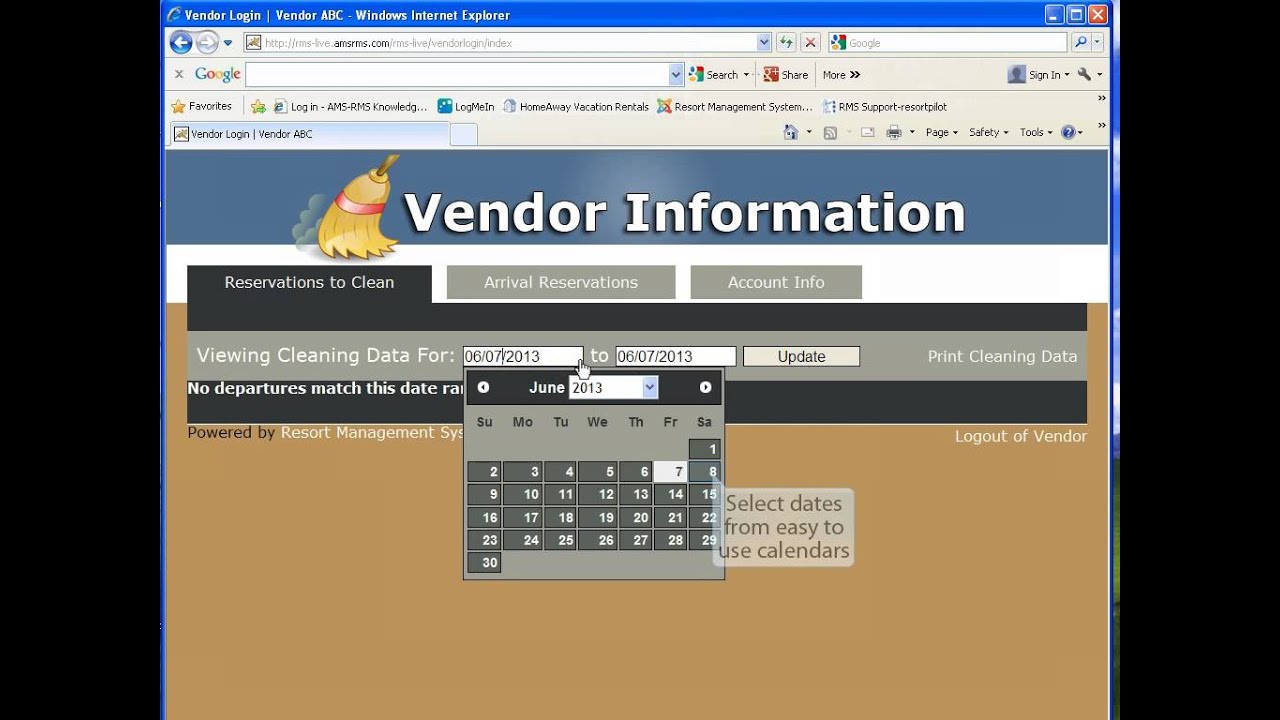 Vendor Login