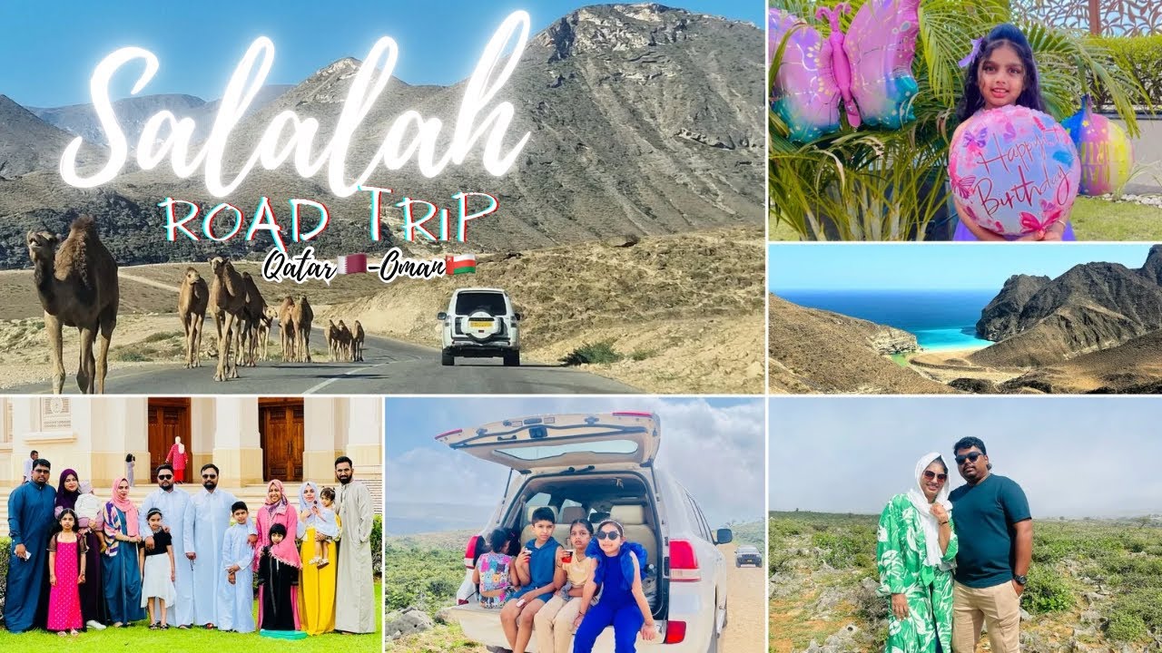 Qatar To Salalah Road Trip🚘ഗൾഫിലെ കേരളത്തിലേക്ക്  😍❤️Eid Trip✨Qatar To Oman By Road|Qatar-KSA-Oman