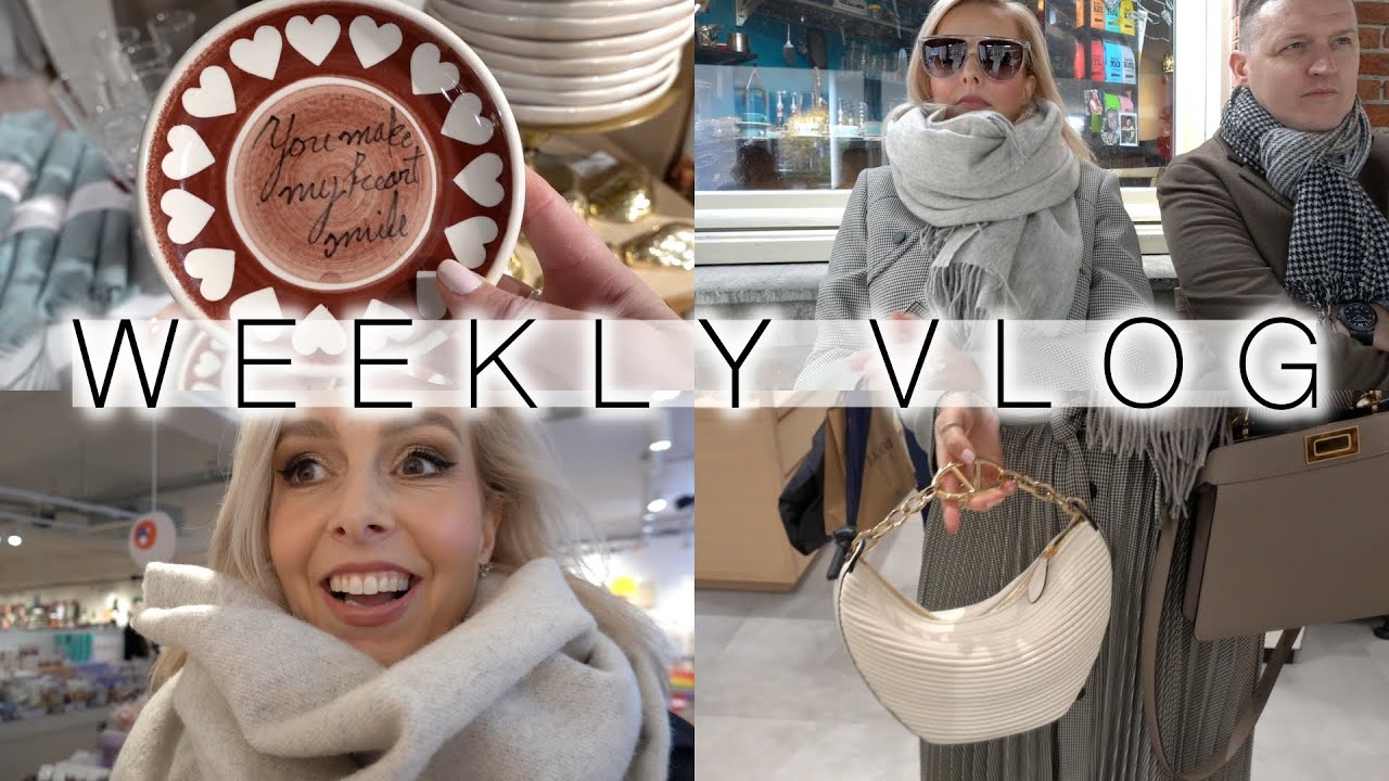 Weekly vlog: door de regen, pastitsio maken, blauwe plek & handtassen passen | BeautyLoves