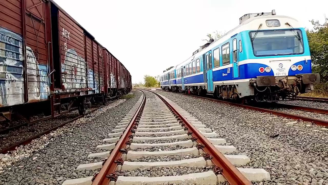 @HellenicTrainSA ΜΑΝ 621 Στάθμευση Αναχώρηση Αμαξοστοιχίας 1682/1683 από ΣΣ Ν.Ορεστιάς 13.10.2025