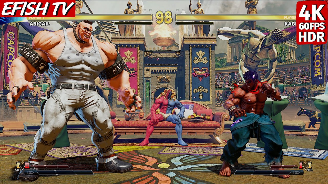 Abigail vs Kage (Hardest AI) - Street Fighter V