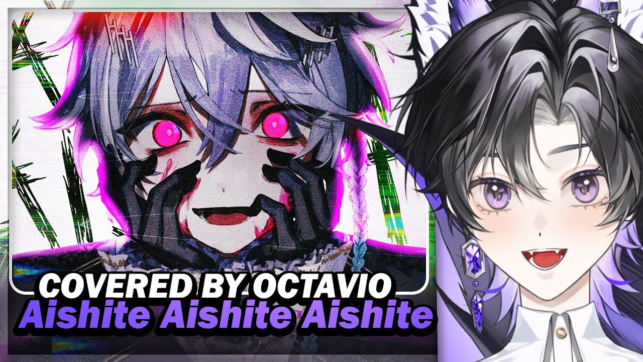 THIS TWINK CAN SING!! |  Octavio - 愛して / Aishite Aishite Aishite Cover Holostars Reaction