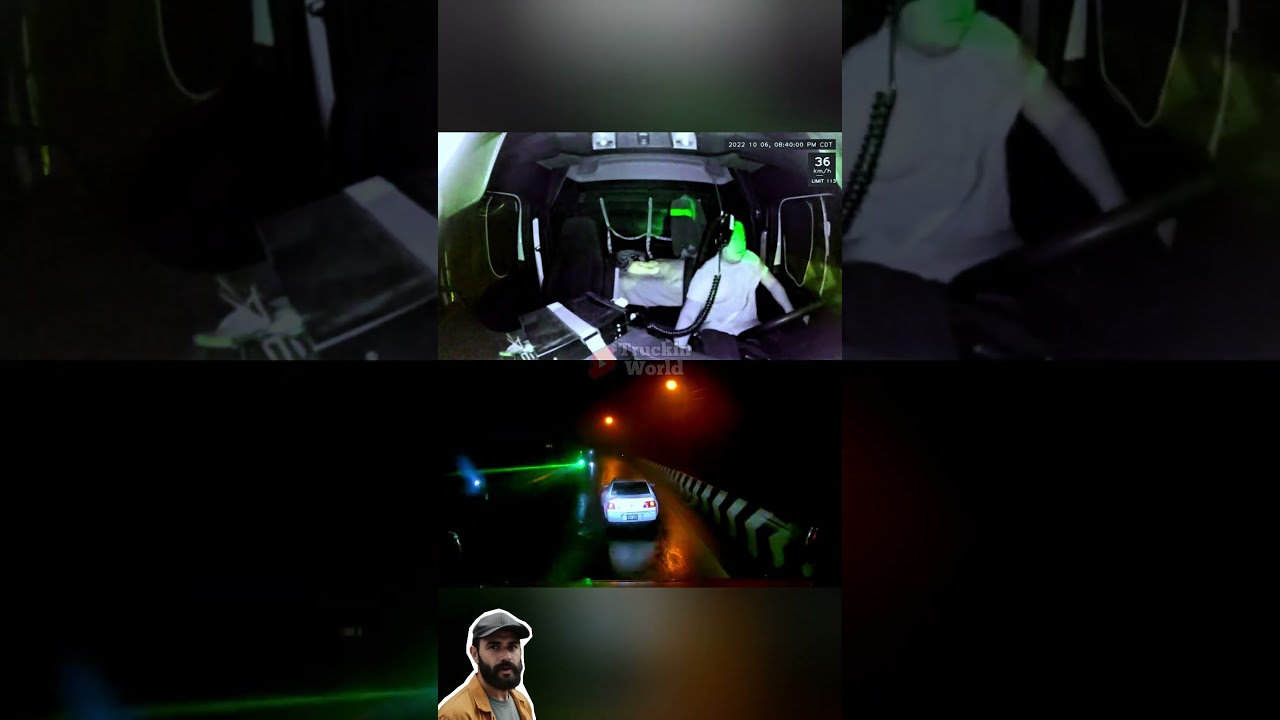 un momento aterrador para este conductor 😯#trucks #trailers #camioneros #camiones #camion