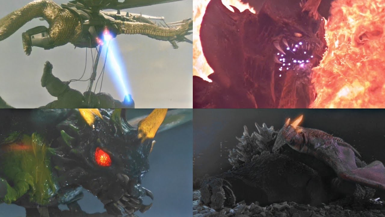 Todas as Mortes de Kaiju na Era Heisei de Godzilla