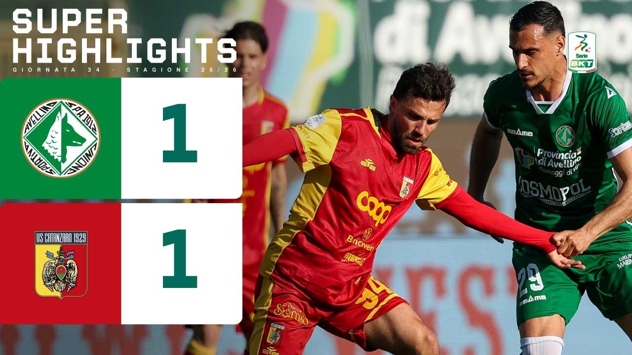 Avellino-Catanzaro 1-1 | SUPER HIGHLIGHTS